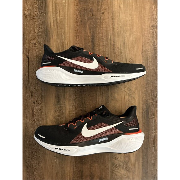 Nike Air Zoom Pegasus 41 Cleveland Browns Men Size 13 Running Shoes FZ5075-001